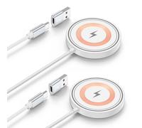 Cargador inalámbrico para Pixel cargador inalámbrico magnético, almohadilla de carga rápida, cargador de teléfono Pixelsnap para Google Pixel 10 10 Pro 10 Pro XL, cargador MagSafe de 15 W USB-C/A