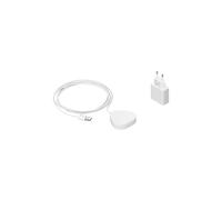 Cargador inalámbrico Qi compatible con Sonos Roam y Sonos Roam 2, cargador magnético rápido, resistente al agua IP54, se extiende hasta 1,2 m, carga de 0 a 100 % en 2 horas - Blanco