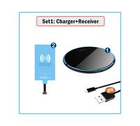 Cargador inalámbrico Qi para Huawei P20 Pro, P30, P40 Lite, P50, P10 Plus, receptor USB