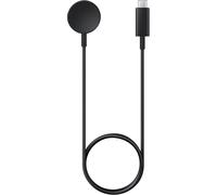 Cargador inalámbrico rápido Samsung Galaxy Watch EP-OR900 - Base de carga por inducción USB-C para relojes inteligentes Galaxy Watch Series - 9 W - 0,8 A - Negro nuevo