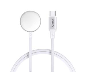 Cargador inductivo para Apple Watch USB-C 3W 1m - Blanco