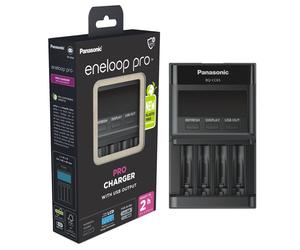 Cargador insignia Panasonic Eneloop CC65