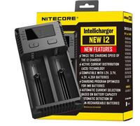Cargador Inteligente De 2 Ranuras Nitecore New I2 UNIVERSAL Li-ion NiMH