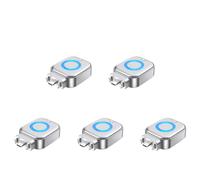 Cargador Inteligente de Apagado Automático Stop Charge, Pack de 5 con Capacidad de 140W, Protector de Carga con Corte Automático Tipo-C, Anticoque, Autoapaga, Separador de Carga Completa