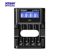 Cargador inteligente XTAR L4 Pro para baterías AA AAA de 1,5 V Li-ion y Ni-MH con reparación inteligente Protección de seguridad y bajo calor L4 Pro KT