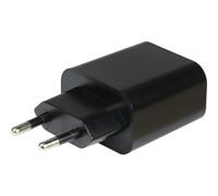 Cargador Inter-Tech PD-2020 USB-C 20W Quick Charge 3.0 Power Delivery Negro