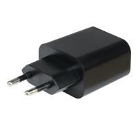 Cargador Inter-Tech PD-2120 USB-C y USB-A 20W Quick Charge 3.0 Negro