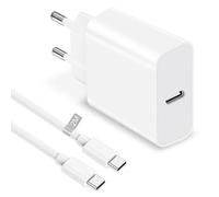 Cargador iPhone 15 16 Carga Rapida, 25W Cargador USB C Carga Rapida Cargador Rapido iPhone Cargador Tipo C Adaptador Enchufe USB C para iPhone 15/15 Pro Max/15 Plus/16 Pro Max/16 Plus/16,iPad Pro/Air