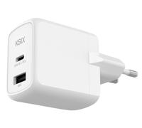 Cargador KSIX USB-C + USB A 45 W