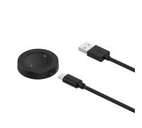 Cargador magnético Compatible con Honor Choice Watch 2i 1.85pulgadas Cable Cargador magnético para SmartWatch USB Compatible con Honor Choice Watch 2i (Negro)