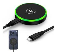 Cargador magnético de teléfono inalámbrico Samsung de 25 W para Galaxy S26 Ultra S25 Ultra FE S24+ Z Fold Flip7, cargador inalámbrico de carga rápida MagSafe para iPhone 17 16 15 14 13 12 Series