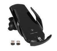 Cargador Magnético Inalámbrico para Automóvil con Sensor Inteligente, Soporte para Montaje en Salida de Aire Q3 15W Cargador Inalámbrico para Teléfono Celular Soporte para