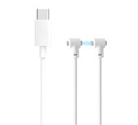 Cargador magnético Universal de Carga rápida USB-A/USB-C de 80 cm, Cable de Repuesto con Puerto Ajustable Compatible con Satisfyer y Otros vibradores (Blanco, USB-C)