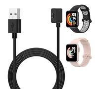 Cargador Magnético Universal para Reloj Inteligente Compatible con Redmi Watch 3/2 Lite/Smart Band Pro/Mi Band 7 Pro Cable de Carga de Repuesto de Magnético Cargador Portátil de Carga de 100cm, Negro