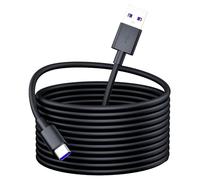 Cargador Magnético USB 3.3 Pies para SHOKZ OpenRun Pro 2 Auriculares - Cable de Recarga por Inducción con Reloj Magnético, Compatible con SHOKZ Auriculares (Negro+Negro)