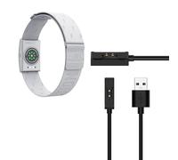 Cargador Magnético USB Compatible con COROS Pulsómetro, Cómodo,- Incluye Cable de 3.3 Pies, Conexión Segura para COROS Heart Rate Monitor (Negro)
