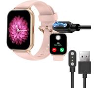 Cargador Magnético USB Compatible con RUIMEN H1 1.85" Pulgadas Reloj Inteligente- Incluye Cable de 3.3 Pies, Conexión Segura para Smartwatch TotsyFun T5pro (Negro)