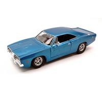 CARGADOR MAISTO 1/24 DODGE R/T 1969 AZUL MODELISMO MODELO ESTÁTICO DIECAST