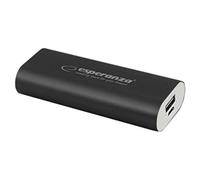 Cargador Marca ESPERANZA Modelo EMP105K Esperanza Power Bank 4400mAh Hadron Black