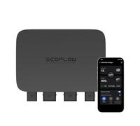 Cargador Mediante alternado EcoFlow de 800W, Cargador CC-CC rápido Tipo 3 en 1 para estación de energía portátil, mantenedor de vehículo de batería y Dispositivo de Arranque, Carga 1kWh en 1,26 Horas