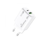 CARGADOR MEDIARANGE DUAL USB-A Y USB-C 25W