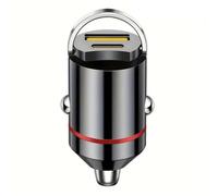 Cargador Mini USB for Coche de 100 W con Doble Puerto, Carga rápida QC 3.0, Toma mechero 12-24 V y Adaptador for teléfono móvil Tipo C(PD 30W QC3.0)