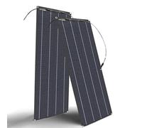 Cargador monocristalino flexible de panel solar de 400 W, IP67, impermeable, cargador de batería portátil para coches, caravanas, barcos