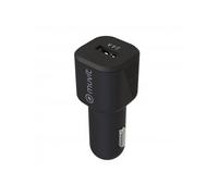 Cargador móvil coche usb 2.4a 12w negro Muvit