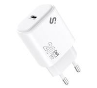 Subblim Cargador USB-C GaN 20W SUBCHG-6G2001 – PD 3.0 y PPS, 1x USB-C, Blanco
