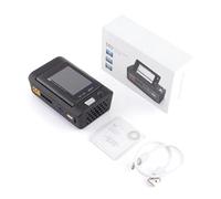 Cargador multifunción M9 de 600 W, cargador/descargador rápido equilibrado con función de voz pantalla giratoria de 0 a 85 °, descargador de 7 a 35.0 V