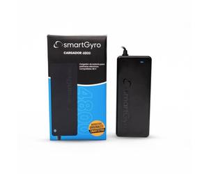 Cargador Negro para Patinete Eléctrico SmartGyro K2, K2 Pro, e-Xplorer, Speedway, RockWay, Crossover, Ryder y Raptor EVO