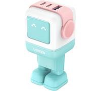 Cargador Nexode RG Robot GaN de 65 W cargador rápido multicolor (USB-A + 2x USB-C) - UGREEN