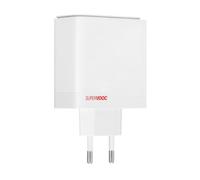 Cargador OnePlus 100W Duo USB-C y USB-A Blanco