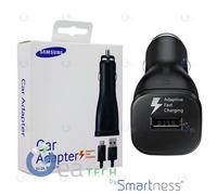 Cargador Original Para Auto SAMSUNG FAST 15W EP-LN915UB + Cable Micro Usb NEGRO