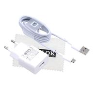 Cargador original para Huawei HW-050100E01 para Huawei P8 Lite, P9 Lite, P10 Lite, Honor 4X, 5C, 5X, Honor 6, 6 Plus, 6X, Honor 7, Cable de datos Micro USB con paño de limpieza Shlok