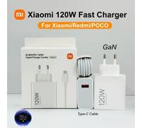Cargador Original Xiaomi de 120W 100W, Adaptador de Carga Rápida Turbo para Xiaomi 17 17T 15 14 13 12 14T 13T 12S Pro Lite POCO X8 Pro X6 Redmi