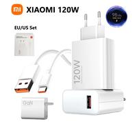 Cargador Original Xiaomi de 120W, Adaptador de Carga Rápida Turbo para Xiaomi 17 15 14 13 Pro Ultra 17T, Cargador para POCO X7 X8 Pro Redmi