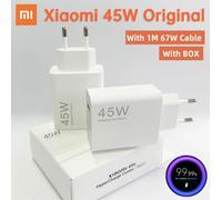 Cargador Original XIAOMI de 45W 33W con Carga Turbo Rápida, Cable USB C, Adaptador de Viaje para Mi 11, 10t Pro, 10, 11s, Poco M7, X7, X5, X3, Redmi Note 15