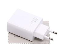 Cargador original Xiaomi MDY-11-EZ 33W para Xiaomi Poco F3, Poco X3 Pro, Mi 11 Lite 5G NE, Mi 11i 5G, Redmi Note 10, Redmi Note 10S Quick Charge (sin cable de datos) con paño de limpieza de pantalla