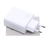 Cargador original Xiaomi MDY-12-EH 67W para Xiaomi 12, 12X, 11T, Mi 11 Ultra, Mi 10 Pro 5G, Poco F3/F4/X3 GT/X4 Pro 5G/X4 GT, Redmi Note 11 Pro 4G/5G (sin cable) con paño de limpieza de pantalla