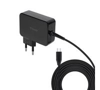 Cargador P/ Portátil TooQ - USB-C - Negro - TQLC-USBCGAN90PD