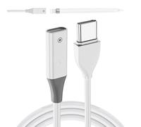 Cargador para Apple Pencil 1ª Generación, Adaptador Cargar para Apple Pencil 1ª Generación, Cable USB C Cargador para Apple Pencil, Cargador de iPencil Compatible, Cargador para Apple Pencil 1st Gen
