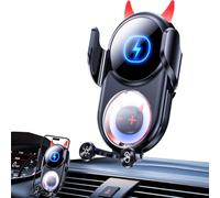 Cargador para cargadores inalámbricos de coche - Cuna para el salpicadero del parabrisas - Soporte de sujeción ajustable para coche | El soporte de carga para el tablero de instrumentos, el soporte de