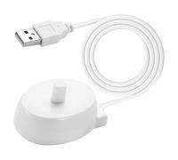 Cargador para Cepillos Dientes Éléctrico para Oral-B Serie IO 3757 3 4 5 6 P2000 P4000 P6000 D12 D14 D16 D20 Cargador Inductivo USB con Base Impermeable para Oral B Portátil y Seguro