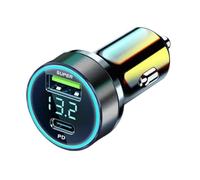 Cargador para Coche, Adaptador de Corriente USB Tipo C 120 W for Cargar teléfonos móviles, Compatible con encendedores Xiaomi y Huawei