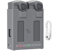 Cargador para DJI Mavic 4 por concentrador de carga bidireccional, batería para drones, estación de carga USB, dos baterías de carga consecutiva, accesorios para drones (sin batería)