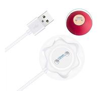Cargador para Juguete de Rosas, Cable Magnético de Carga Rápida de Pie para Masajeadores de Rosas Cable USB de Repuesto Adaptador Soporte Estación de Carga Base Dock