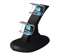 Cargador para Mando PS5, Estación de Carga con Mando PS 5, Base Carga Rápida con indicador LED, Estación para Mando Inalámbrico Sony PlayStation 5/PS5/Edge con Cable USB-C (Negro)