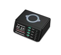 Cargador para múltiples dispositivos, Cargador rápido del teléfono del paladio USB C de la estación de carga del cargador inalámbrico del adaptador del cargador USB de la carga rápida 110W Carga rápid