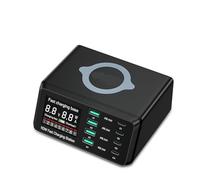 Cargador para múltiples dispositivos, Tipo carga rápida del paladio QC3.0 del cargador del teléfono de 110W USB de los puertos multi inalámbricos de Charing de C Carga rápida con múltiples puertos